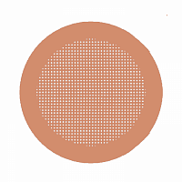 Медные сетки, 400 mesh, 100 шт./уп.