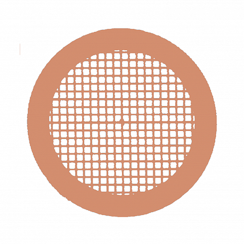 Медные сетки, 200 mesh, углеродное покрытие 15-25 нм, 25 шт./уп.