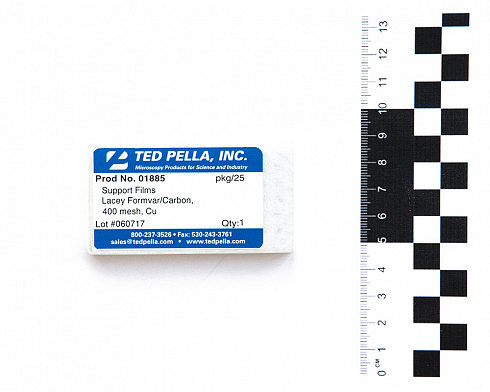 Медные сетки, 400 mesh, Lacey формвар/углерод, 25 шт./уп.