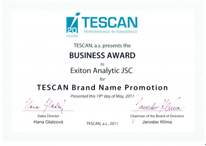 Tescan Brand Name Promotion